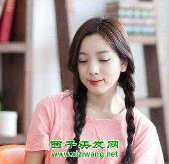 圆脸扎马尾适合什么样的刘海（圆脸高马尾怎么扎好看）