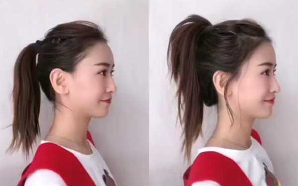 头顶蓬松高马尾怎么扎（怎么扎高颅顶好看蓬松不塌）