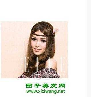 额头的头发要怎么编辫子前额头发怎么编辫子,前额头发怎么编辫子好看