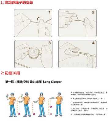 绑女生怎么绑图解大全（悠悠球怎么绑线图解）