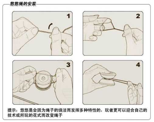 绑女生怎么绑图解大全（悠悠球怎么绑线图解）