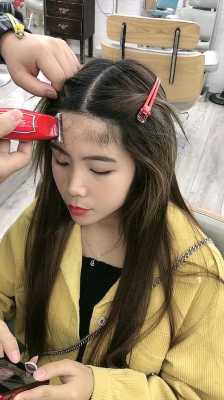 头发往上长怎么垂下来,额头长头发该怎么去掉图片