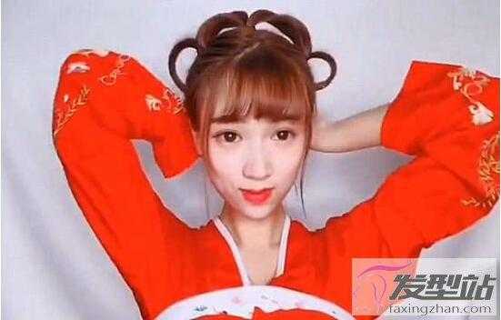 简单的古代头发怎么扎,怎么扎简单的古代发型女