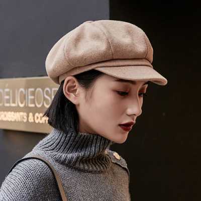 冬天戴卡色帽好还是驼色好,冬季带什么帽子好看女