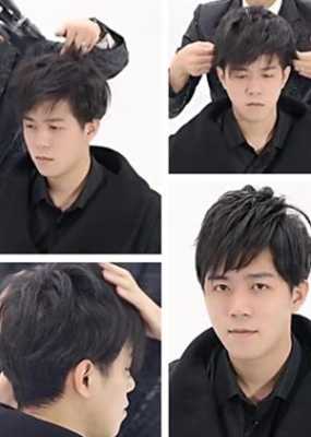 男生斜庞克发型怎么弄,斜庞克发型怎么剪图解视频