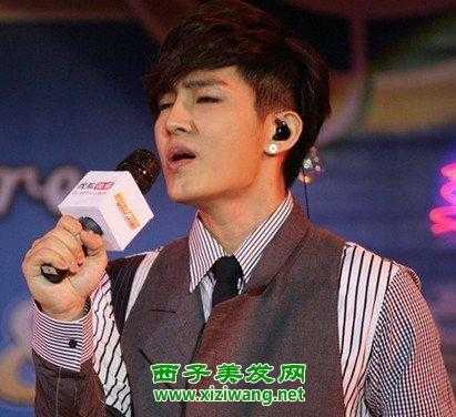 男生斜庞克发型怎么弄,斜庞克发型怎么剪图解视频