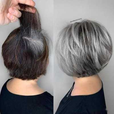 45岁女人很多白发剪什么发型好,45岁适合剪什么短发女