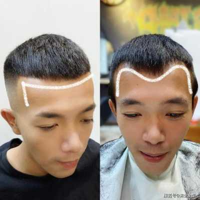 男士m型额头适合的发型,男生m头型适合什么发型图片