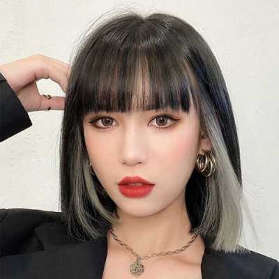 职业波波头怎样做挂耳染,波波头染什么颜色好看