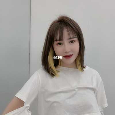 黄色头发染什么挂耳染（黄色头发染什么挂耳染好看）