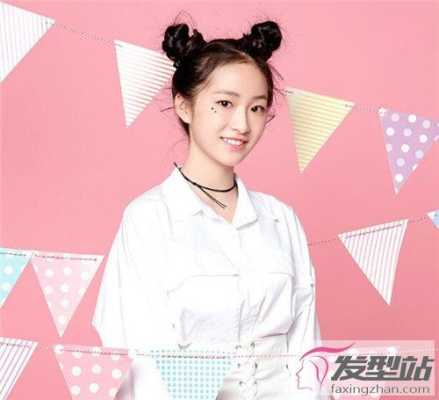 娃娃头怎么扎双丸子头,娃娃头怎么扎半丸子头视频