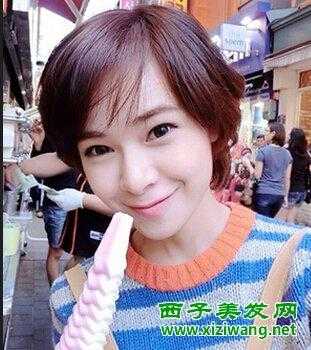 塌鼻子适合什么发型,塌鼻子适合什么发型女学生