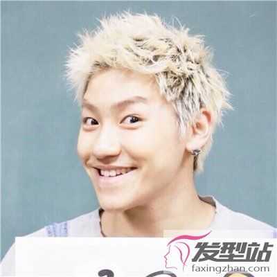 男生头发又短又像刺猬，怎么处理,头顶头发少适合什么发型男士