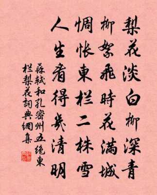 梨花又什么又什么（梨花又什么又什么造句）