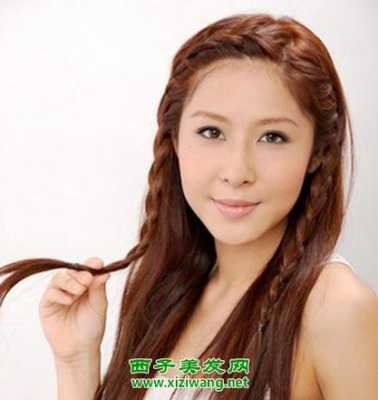 头发帘怎么扎好看图解（头发帘怎么弄好看）