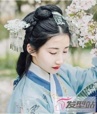 165古风头发长度多少合适,齐肩发怎么扎古风发型贵妃