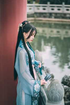 165古风头发长度多少合适,齐肩发怎么扎古风发型贵妃