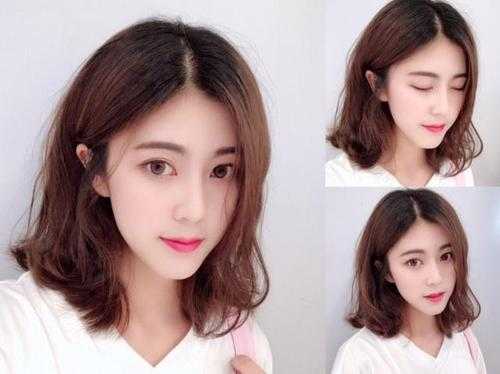 脸圆适合什么发型图片（脸圆适合什么发型图片女）