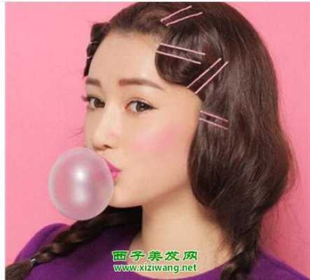 脸长的女生怎么扎头发（脸肥的女生适合怎么绑头发好看）