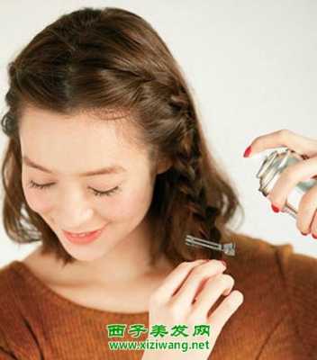 齐流海怎么编头发好看（刘海怎么编起来好看）