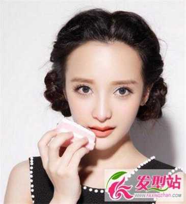 瓜子脸适合什么发型女,瓜子脸怎么盘头发好看图片