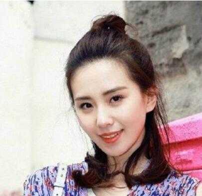 半丸子头刘海怎么弄,半长的刘海怎么弄好看图片